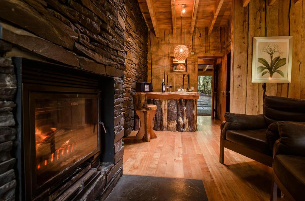 Huilo Huilo Nawelpi Lodge Puerto Fuy Zewnętrze zdjęcie