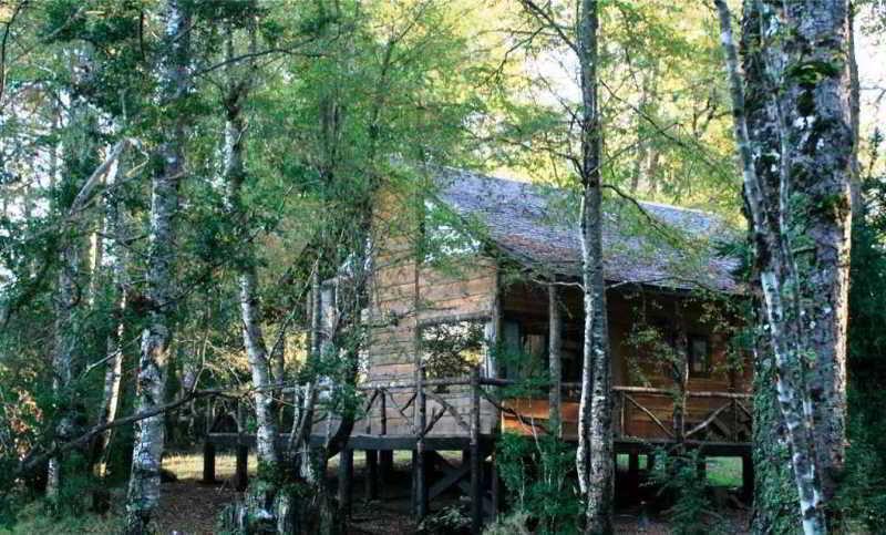 Huilo Huilo Nawelpi Lodge Puerto Fuy Zewnętrze zdjęcie